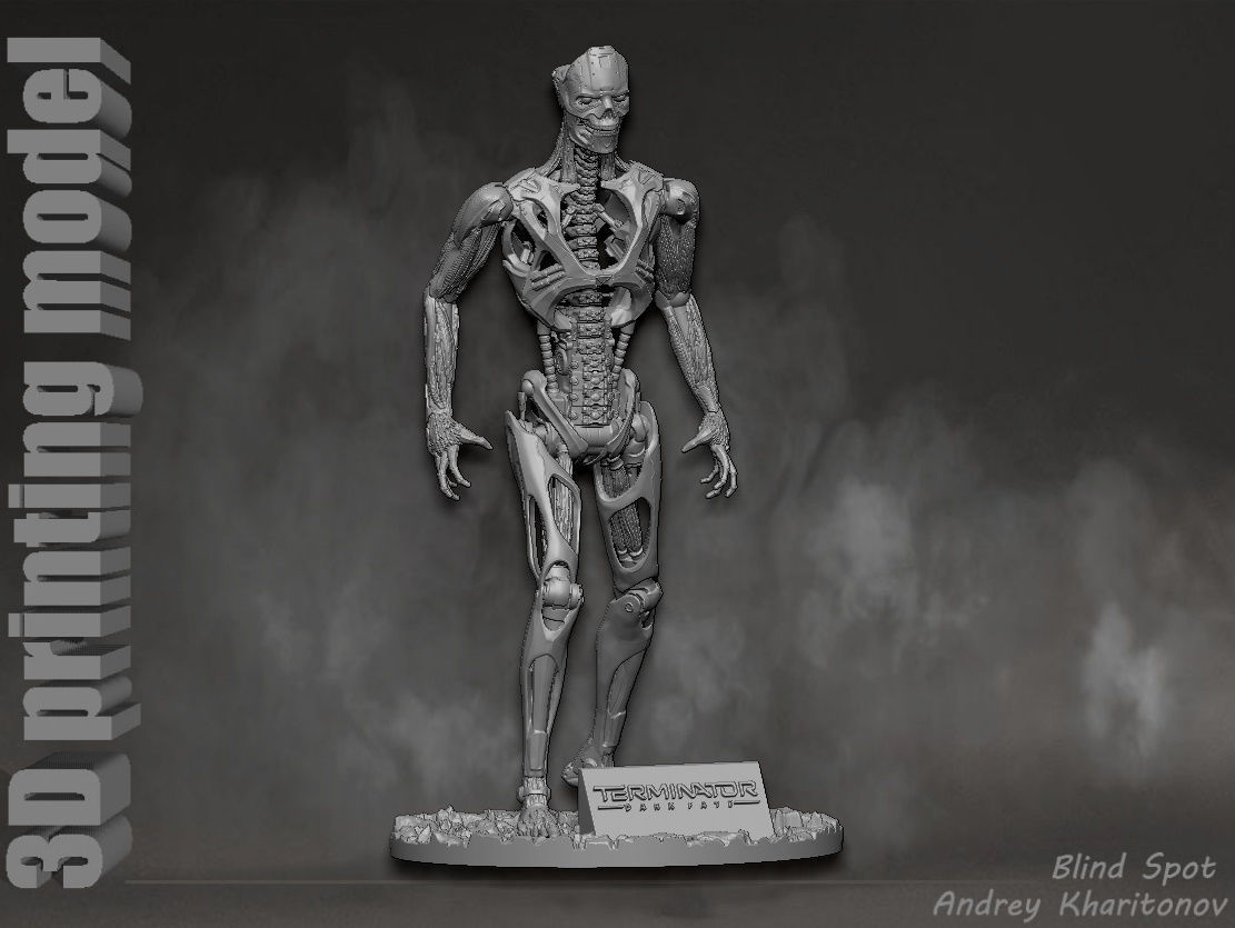 TERMINATOR REV9 3D print model_3