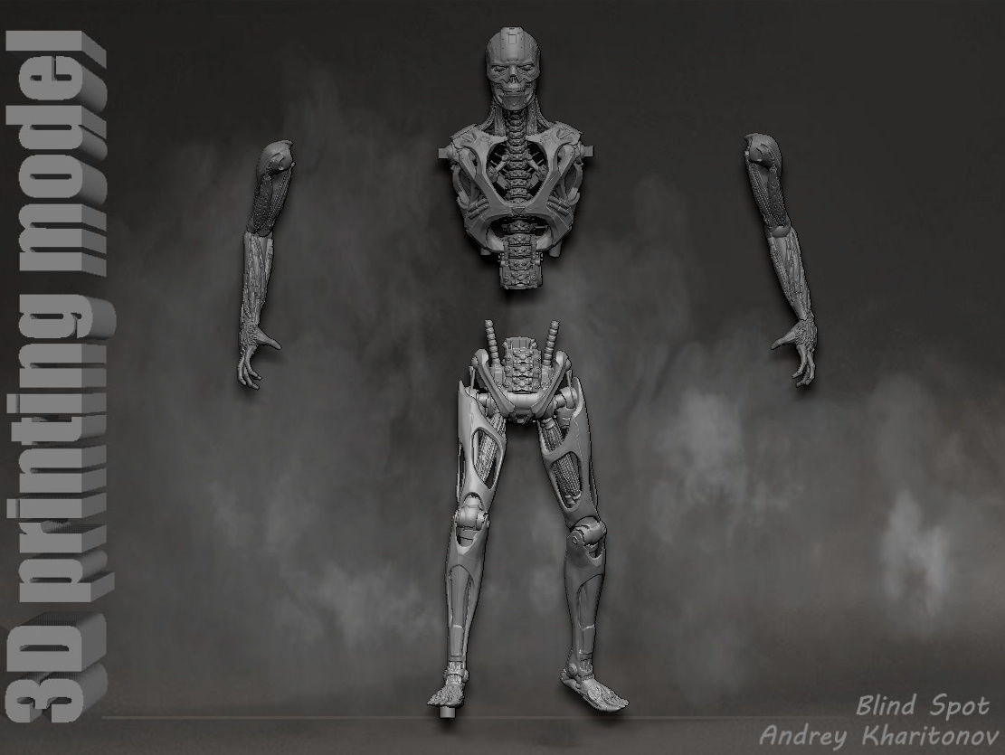 TERMINATOR REV9 3D print model_28