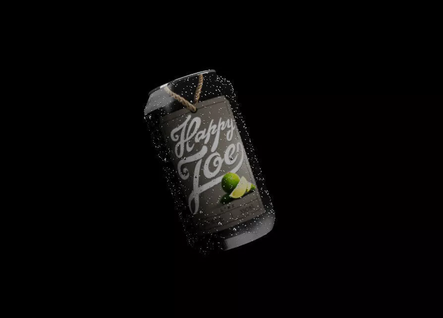 Can Lime Free 3D model