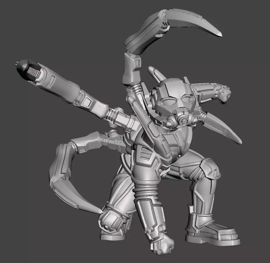 Hank Pym 3d printing sitting STL model 3D print model
