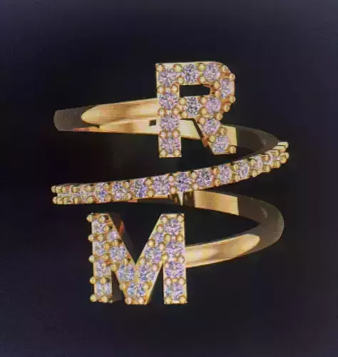 Letter Ring
