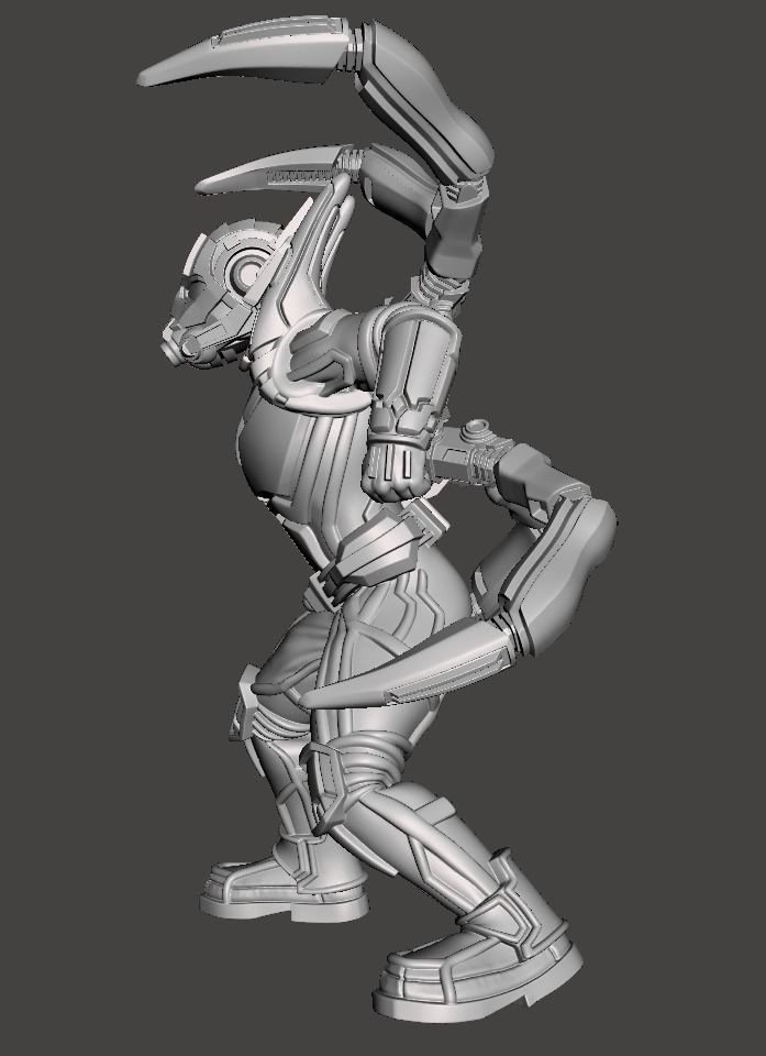 Hank pym standing 3d printing ready STL model 3D print model_2