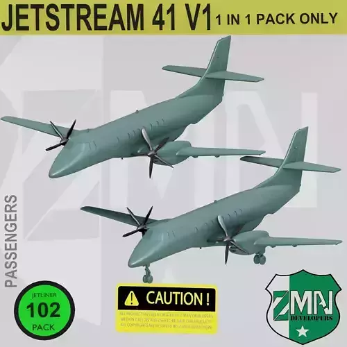 BAE JETSTREAM 41 V1 3D print model