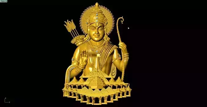 ram mandir 3D print model