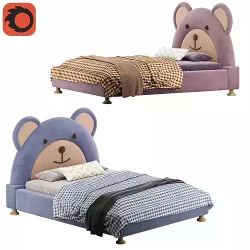 Modern bed BearBed