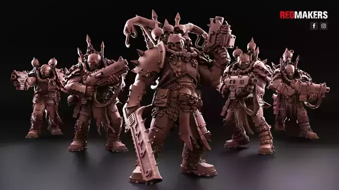 Kill Squad - Renegade Scouts 3D print model