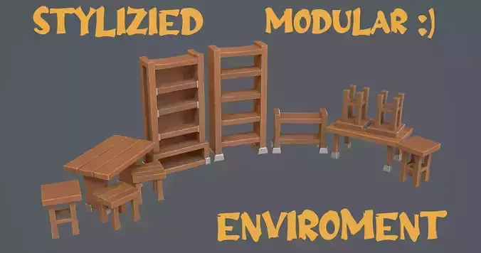 Stylized interior Modular  