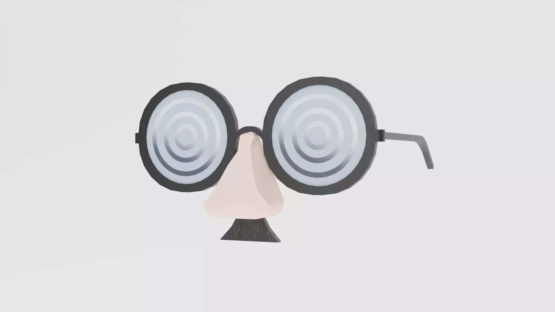 Joke Glasses 3D model