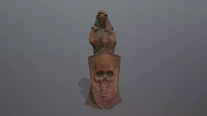statue 1 Low-poly 3D model