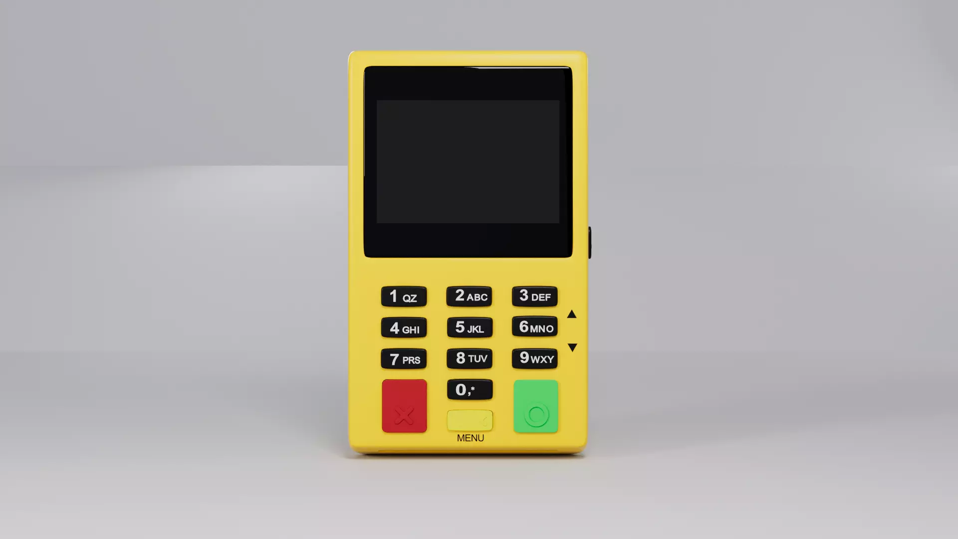 CARD MACHINE MODERNINHA PRO Low-poly 3D model Low-poly 3D model_0