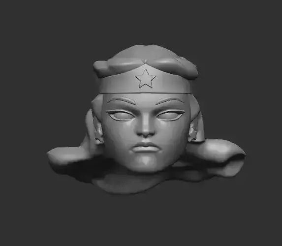 Wonder Woman Stylized - Headsculpt for Action Figures