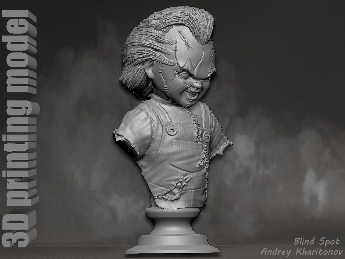 Chucky 3D print model_14