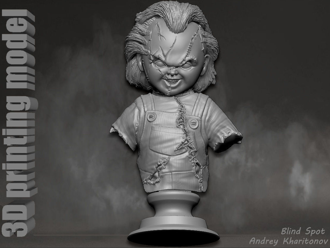 Chucky 3D print model_24
