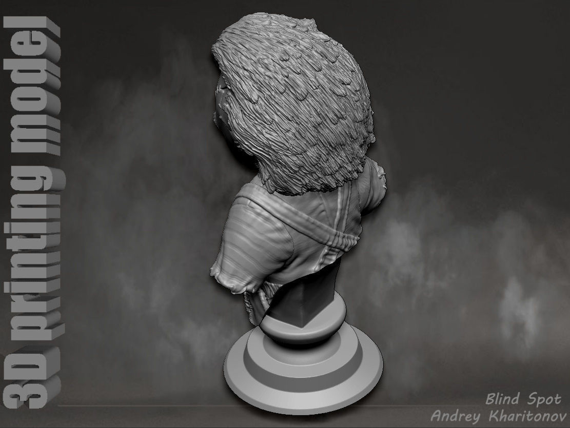 Chucky 3D print model_20