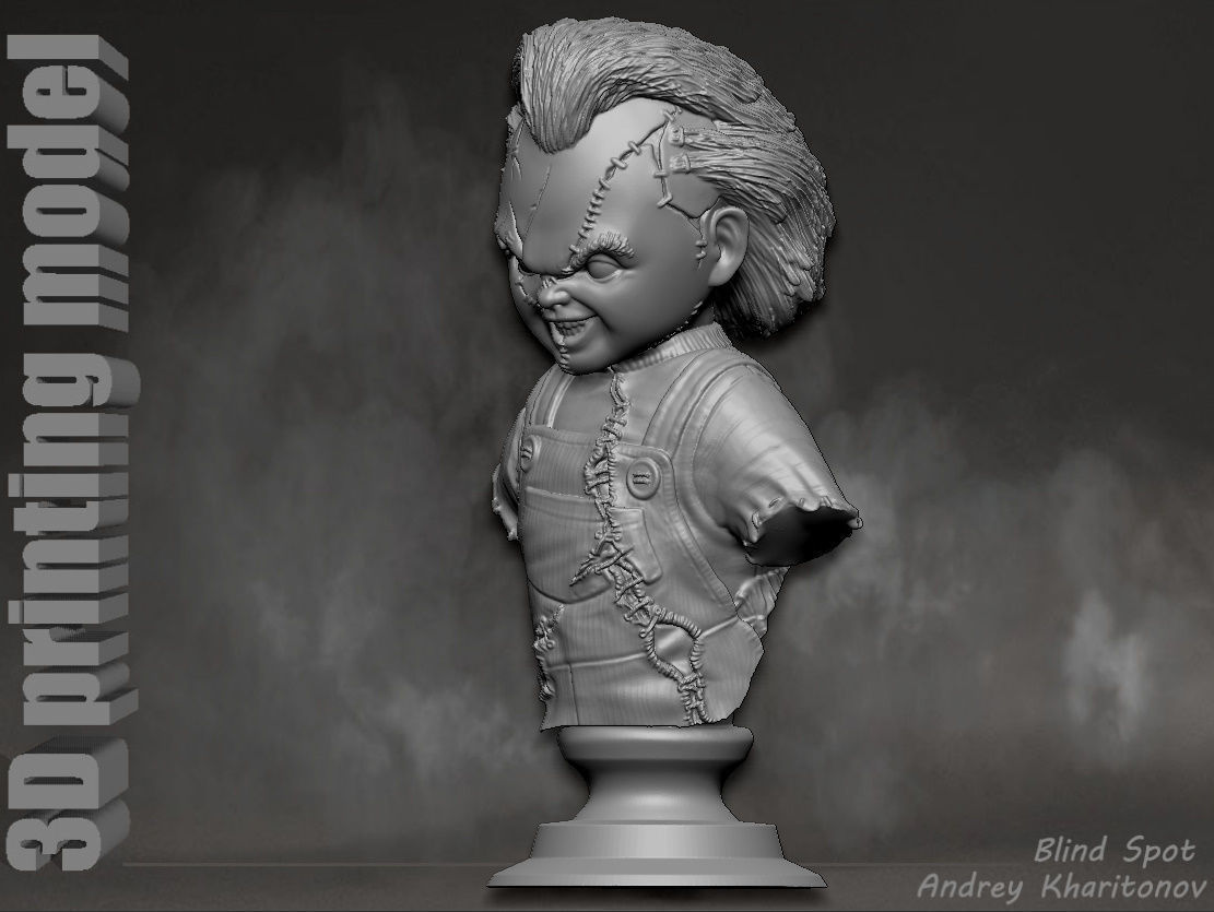 Chucky 3D print model_2