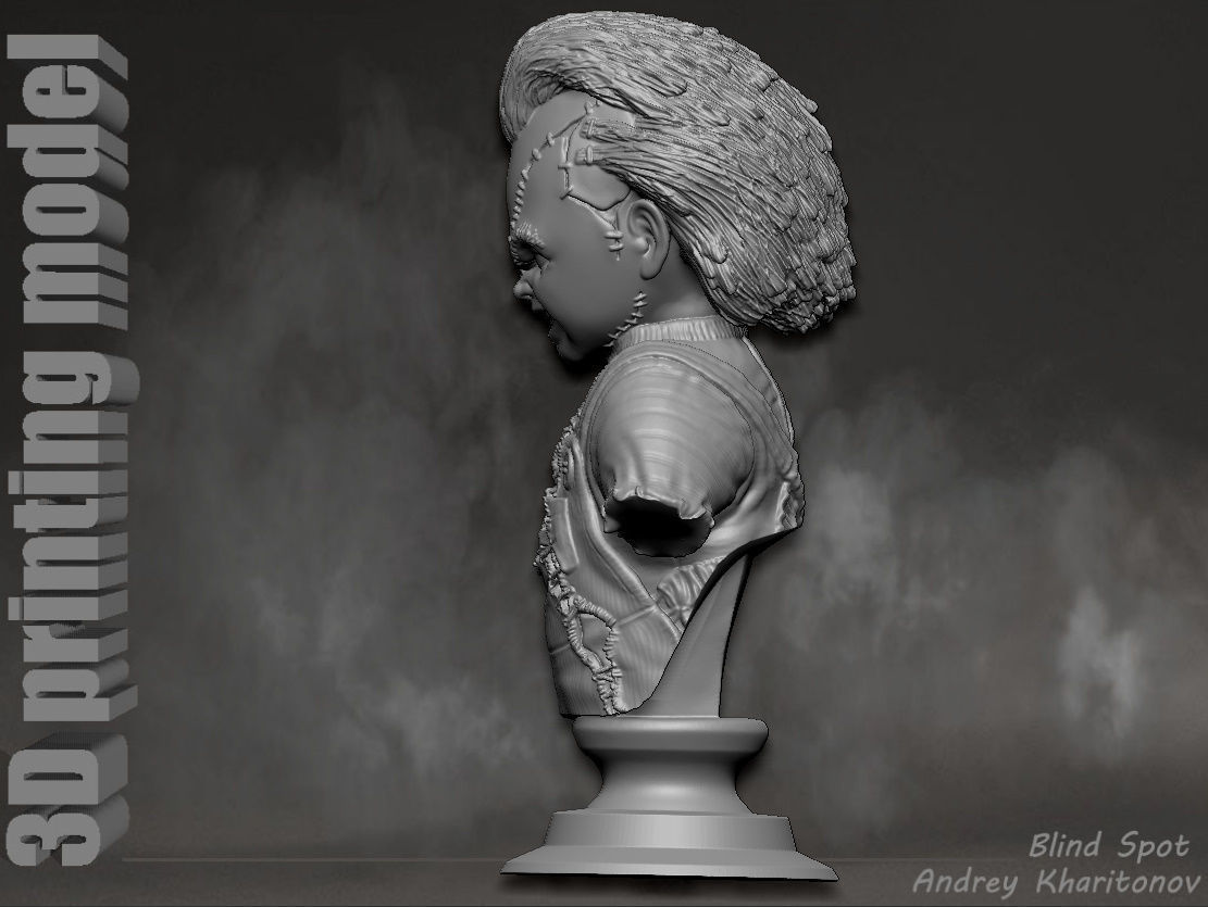 Chucky 3D print model_5