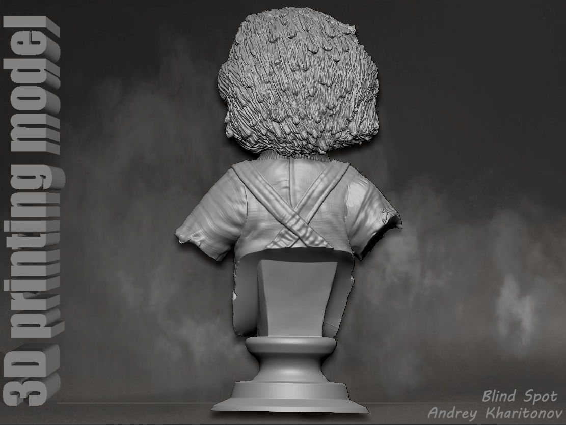 Chucky 3D print model_8