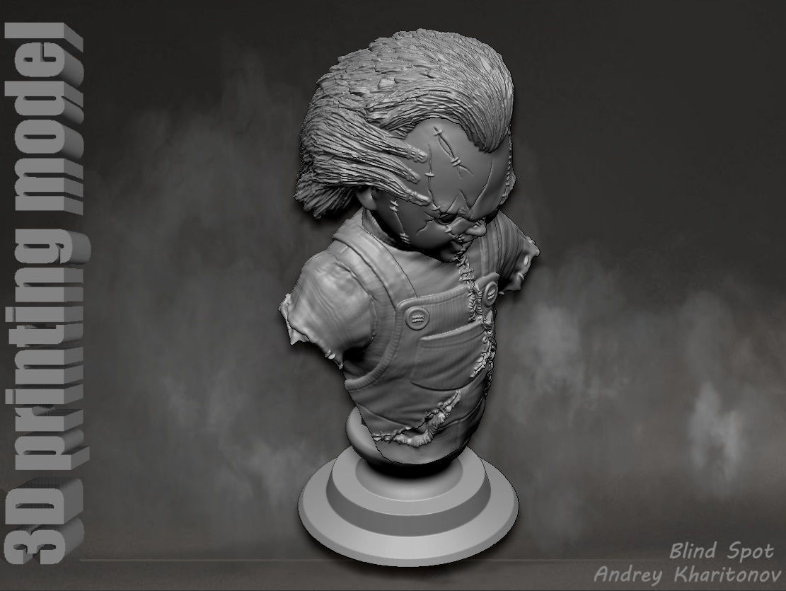 Chucky 3D print model_22