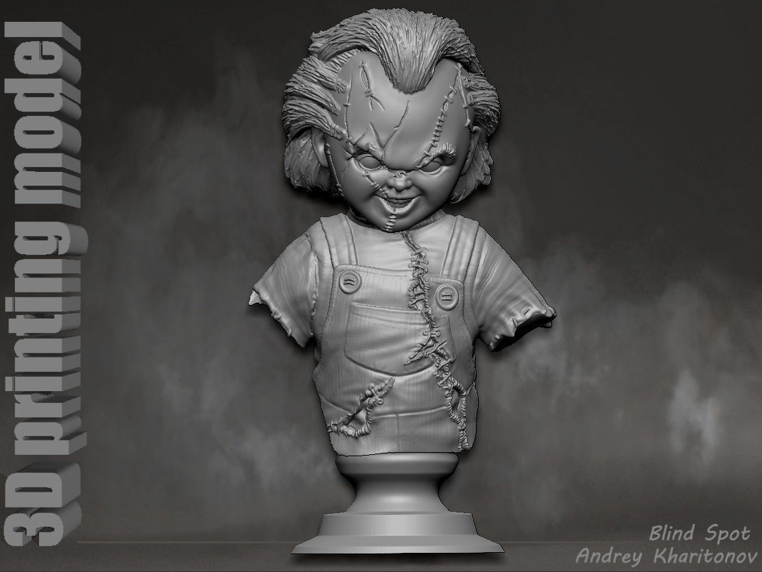 Chucky 3D print model_16