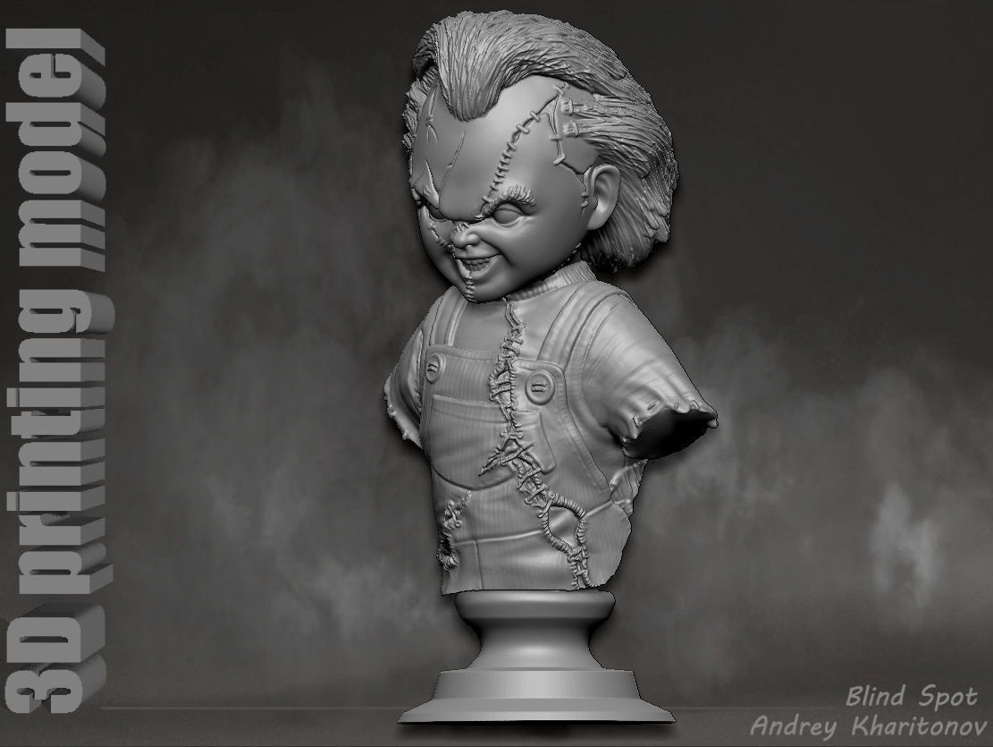 Chucky 3D print model_18