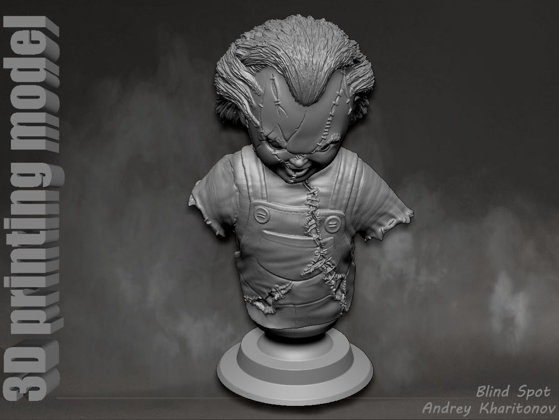 Chucky 3D print model_23