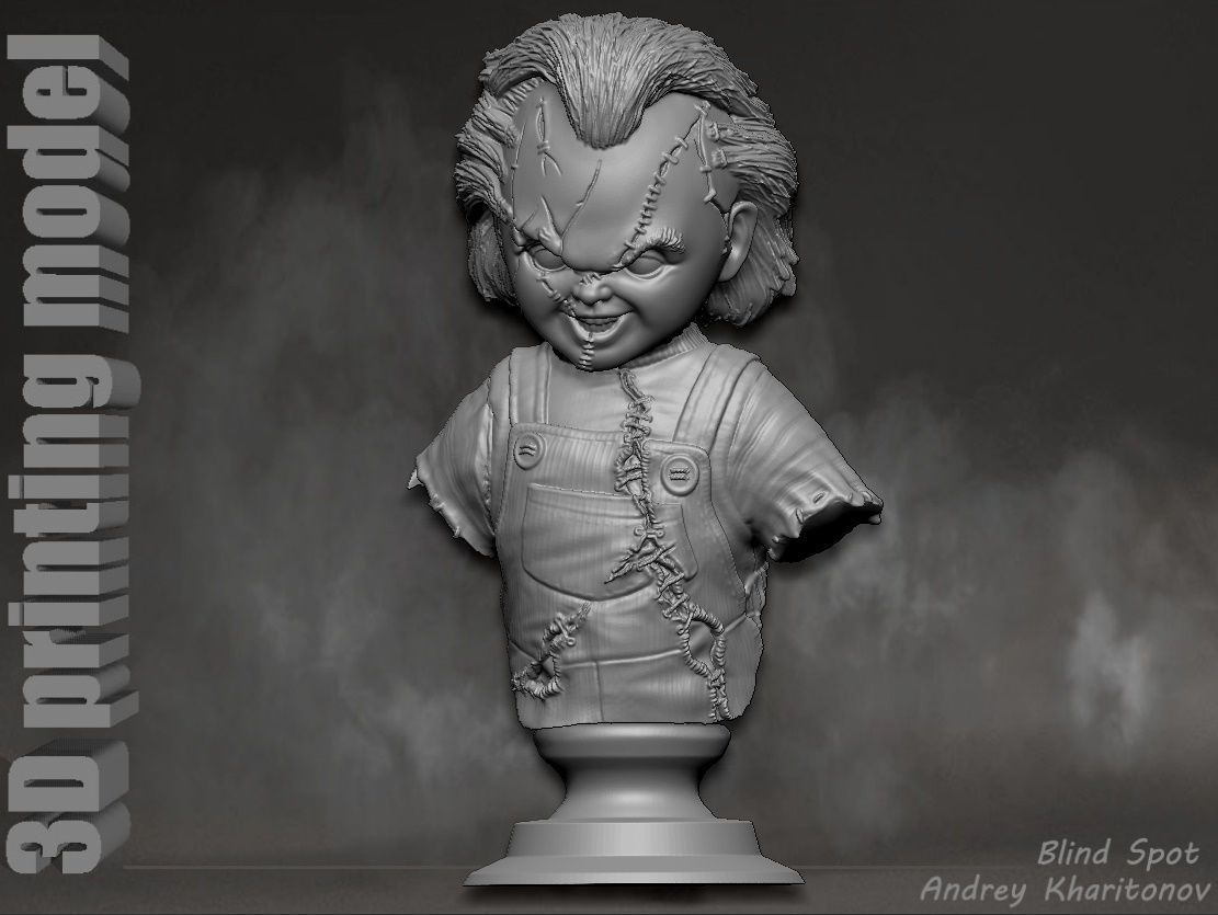 Chucky 3D print model_17