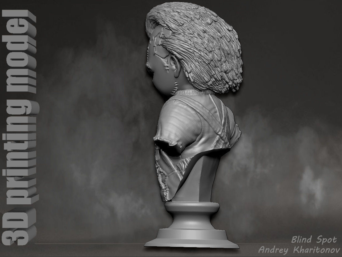 Chucky 3D print model_6