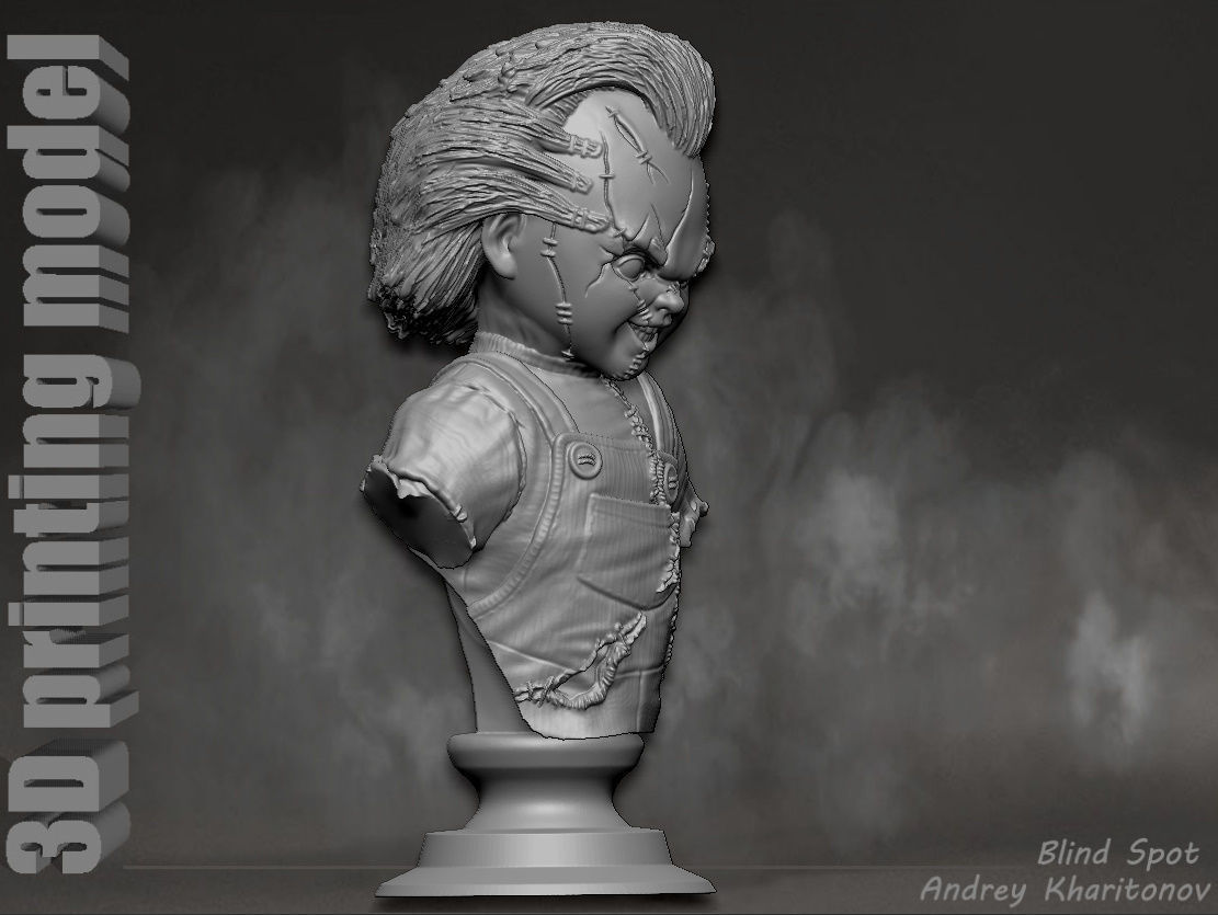 Chucky 3D print model_13