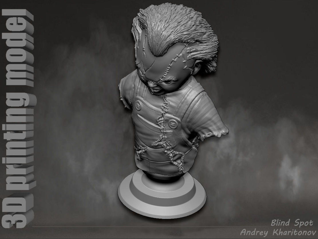 Chucky 3D print model_19