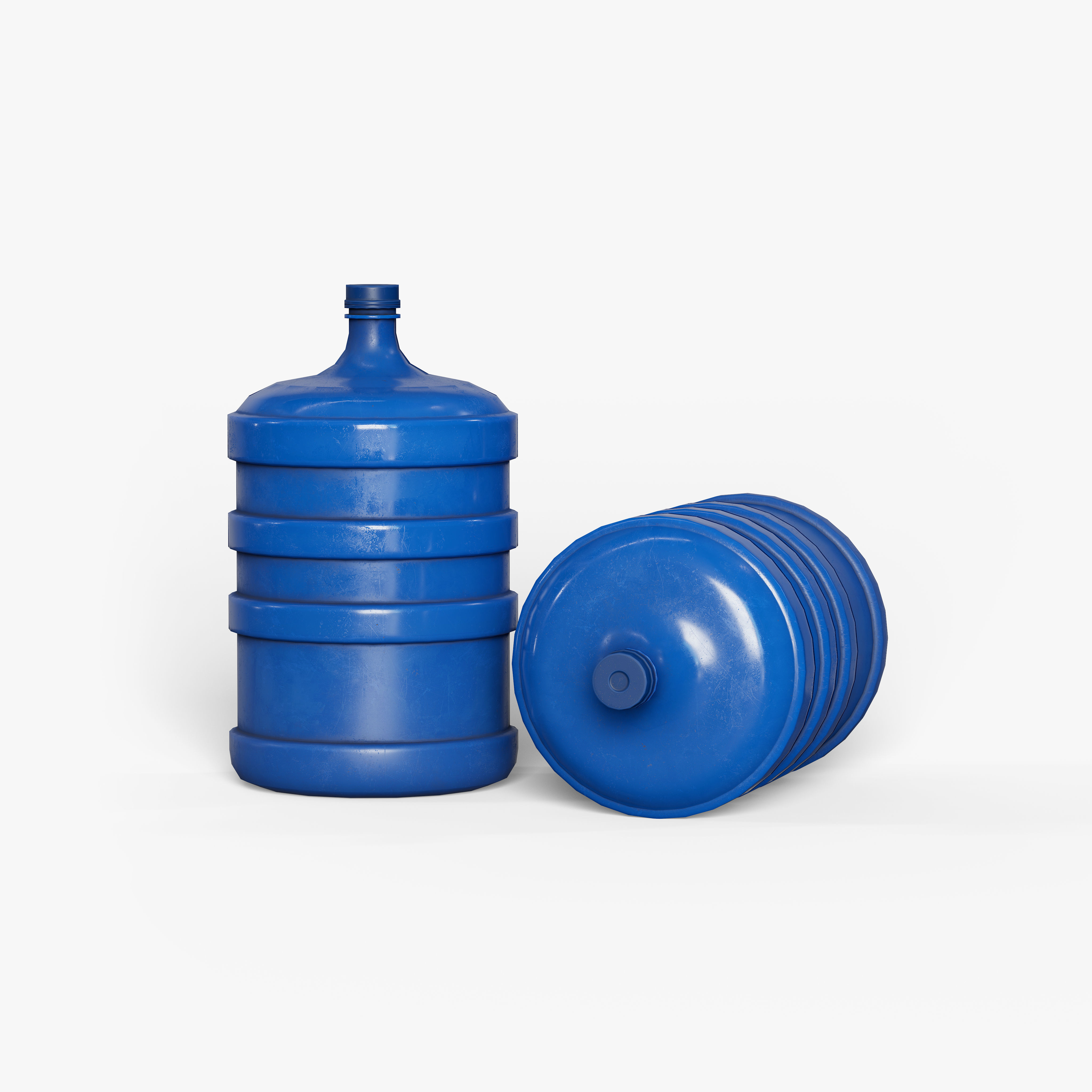 Water Dispenser Low-poly 3D model_11