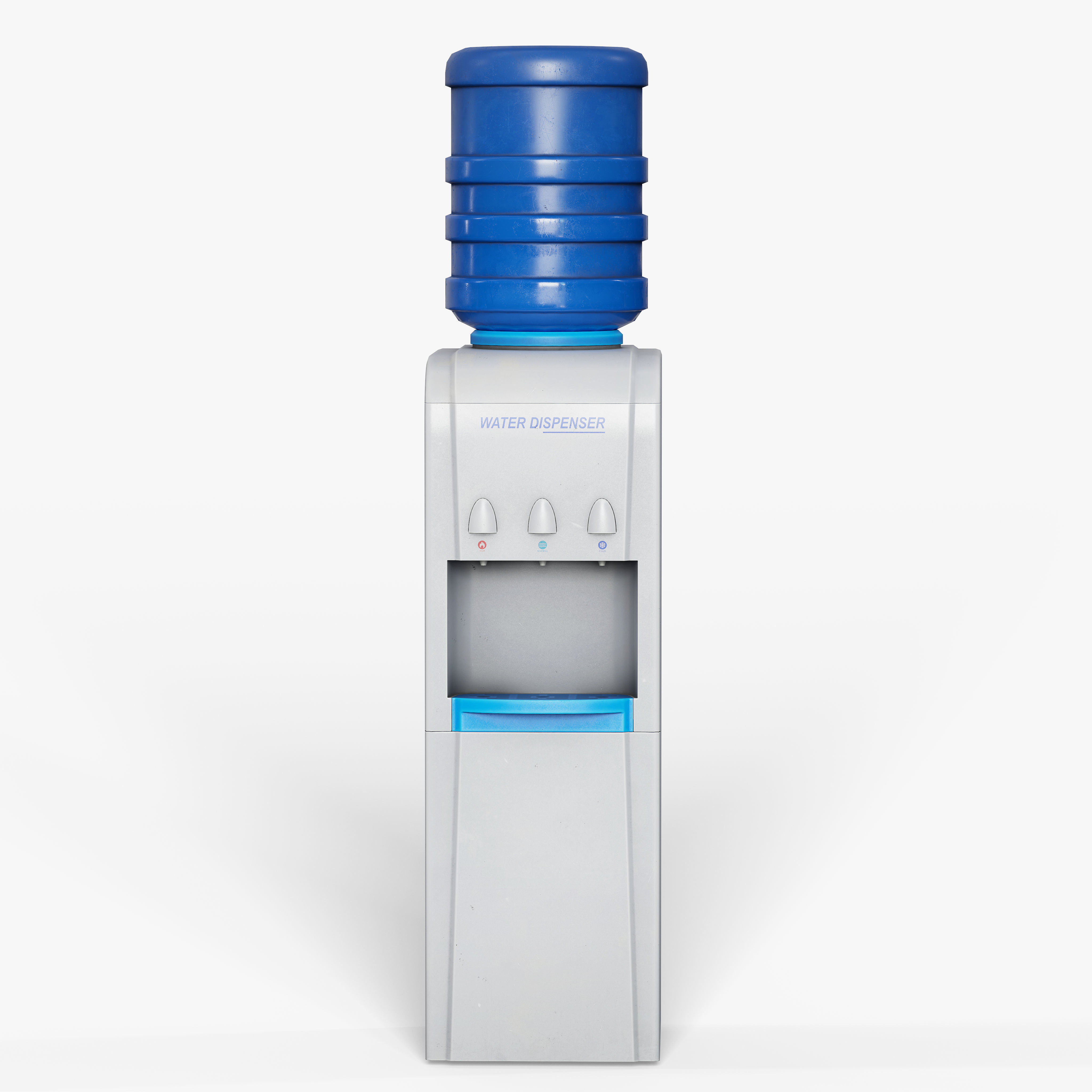 Water Dispenser Low-poly 3D model_3