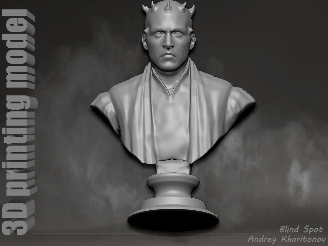 Darth Maul 3D print model_24