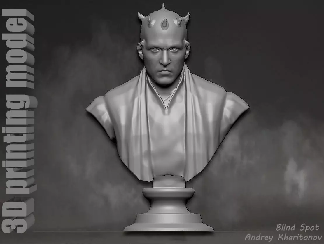 Darth Maul 3D print model_0