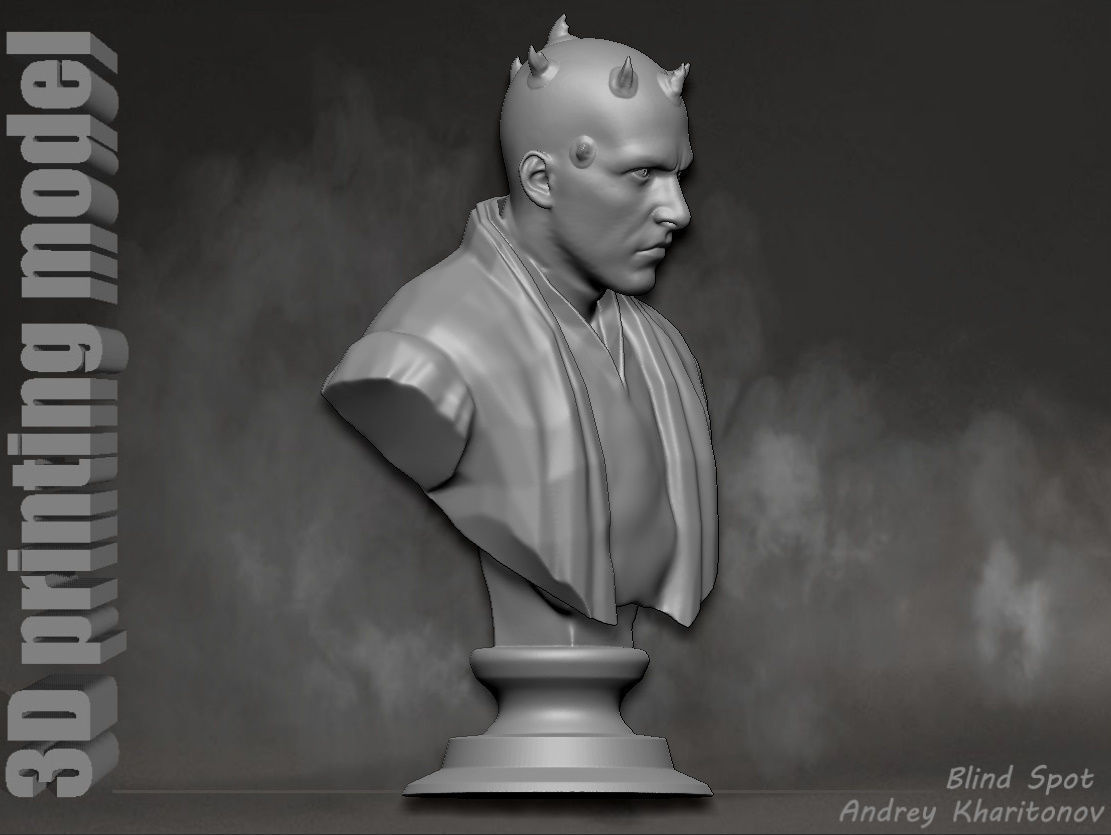 Darth Maul 3D print model_14