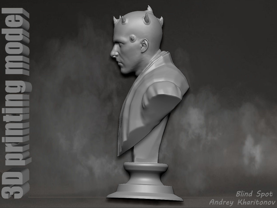 Darth Maul 3D print model_4