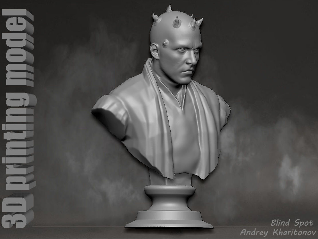Darth Maul 3D print model_15