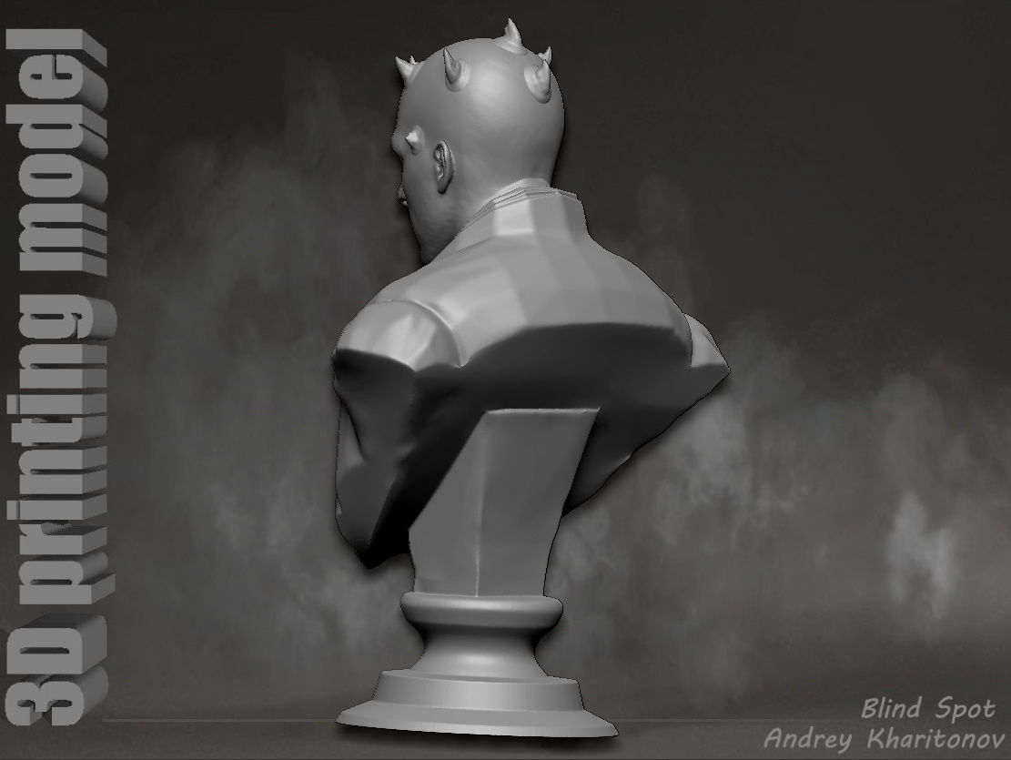 Darth Maul 3D print model_6