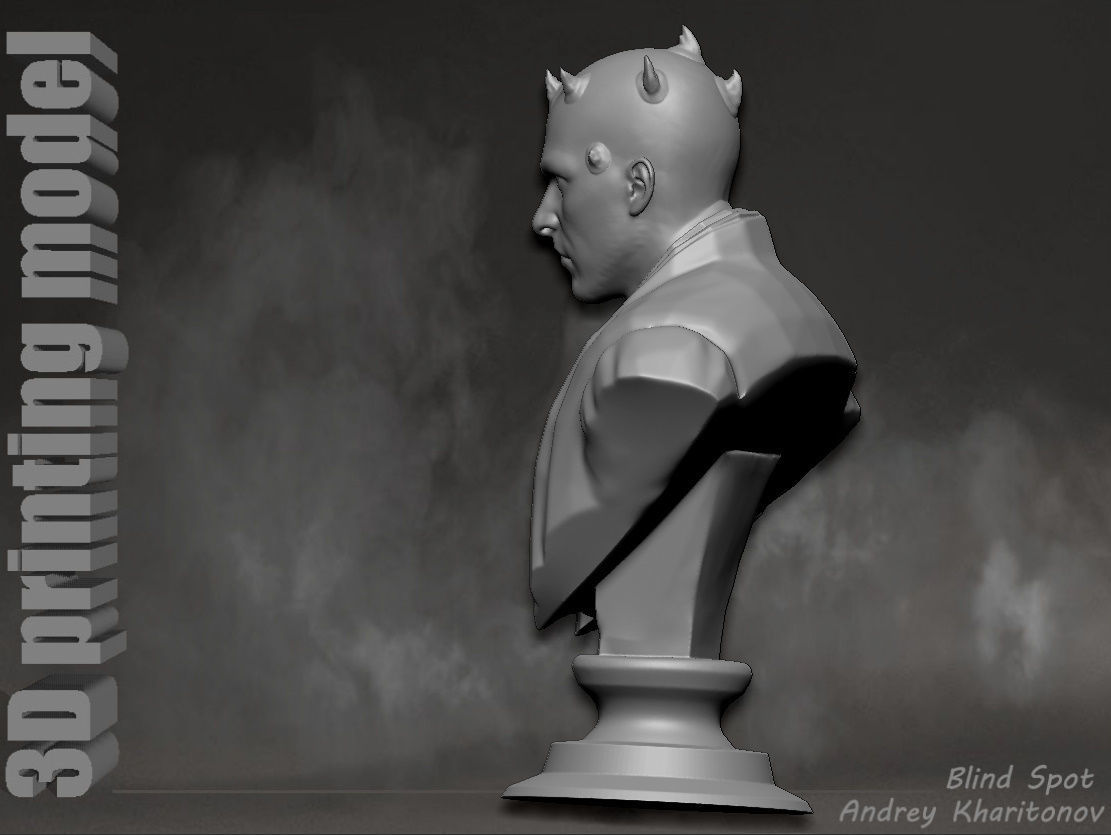 Darth Maul 3D print model_5