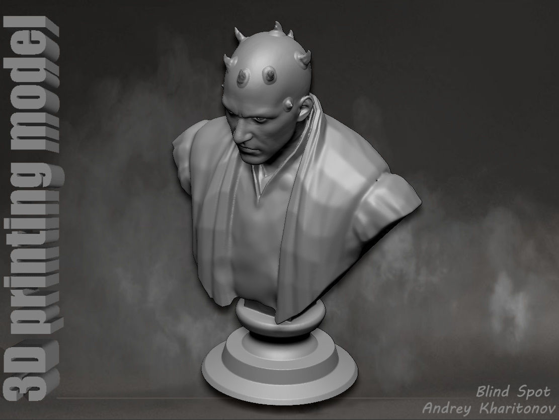 Darth Maul 3D print model_19