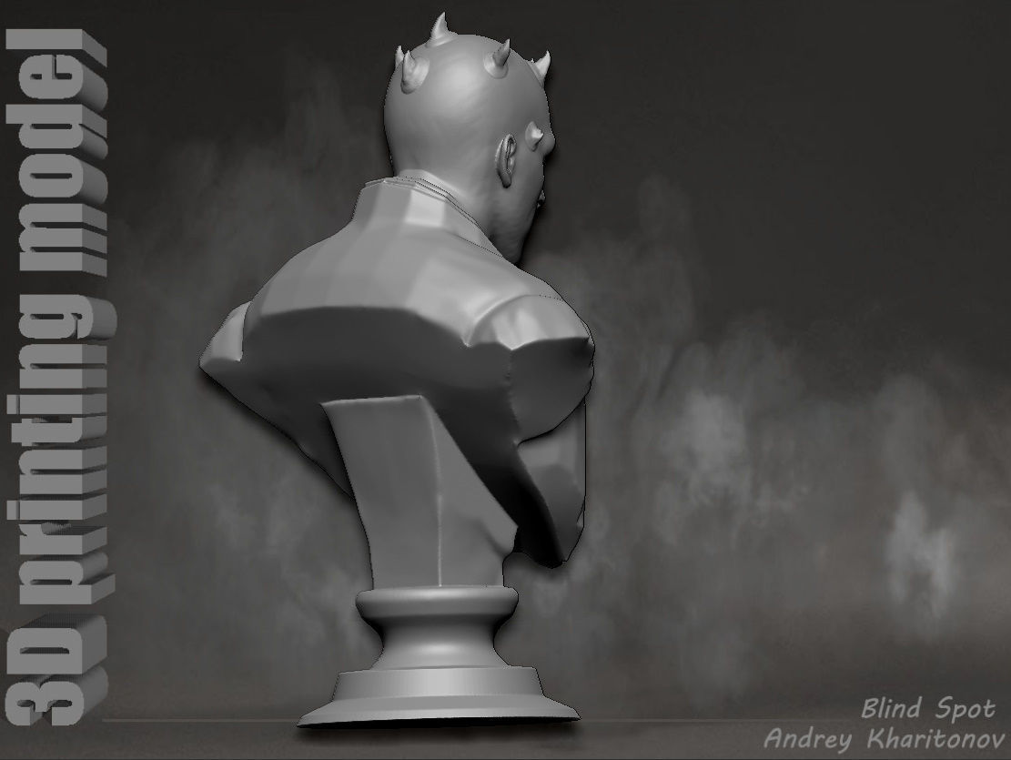 Darth Maul 3D print model_10