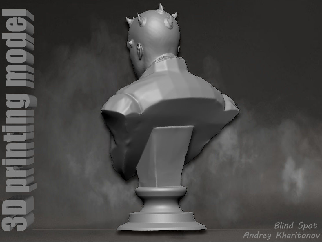 Darth Maul 3D print model_7