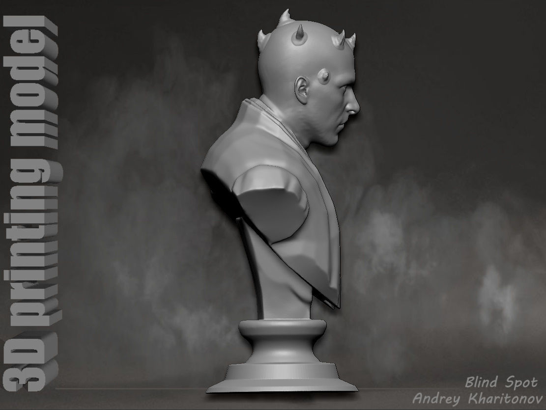 Darth Maul 3D print model_12