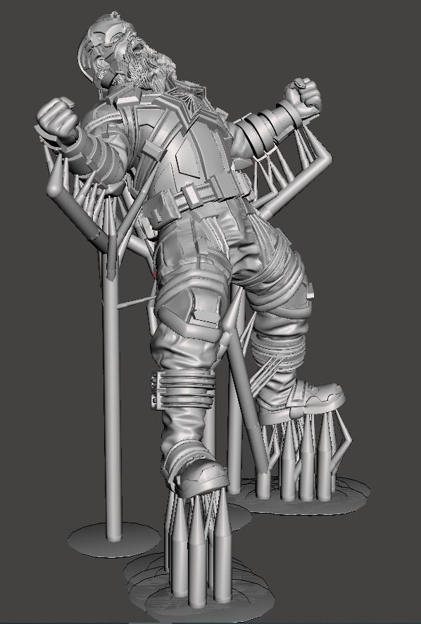 Red Daddy 3d model ready for printing STL  3D print model_1