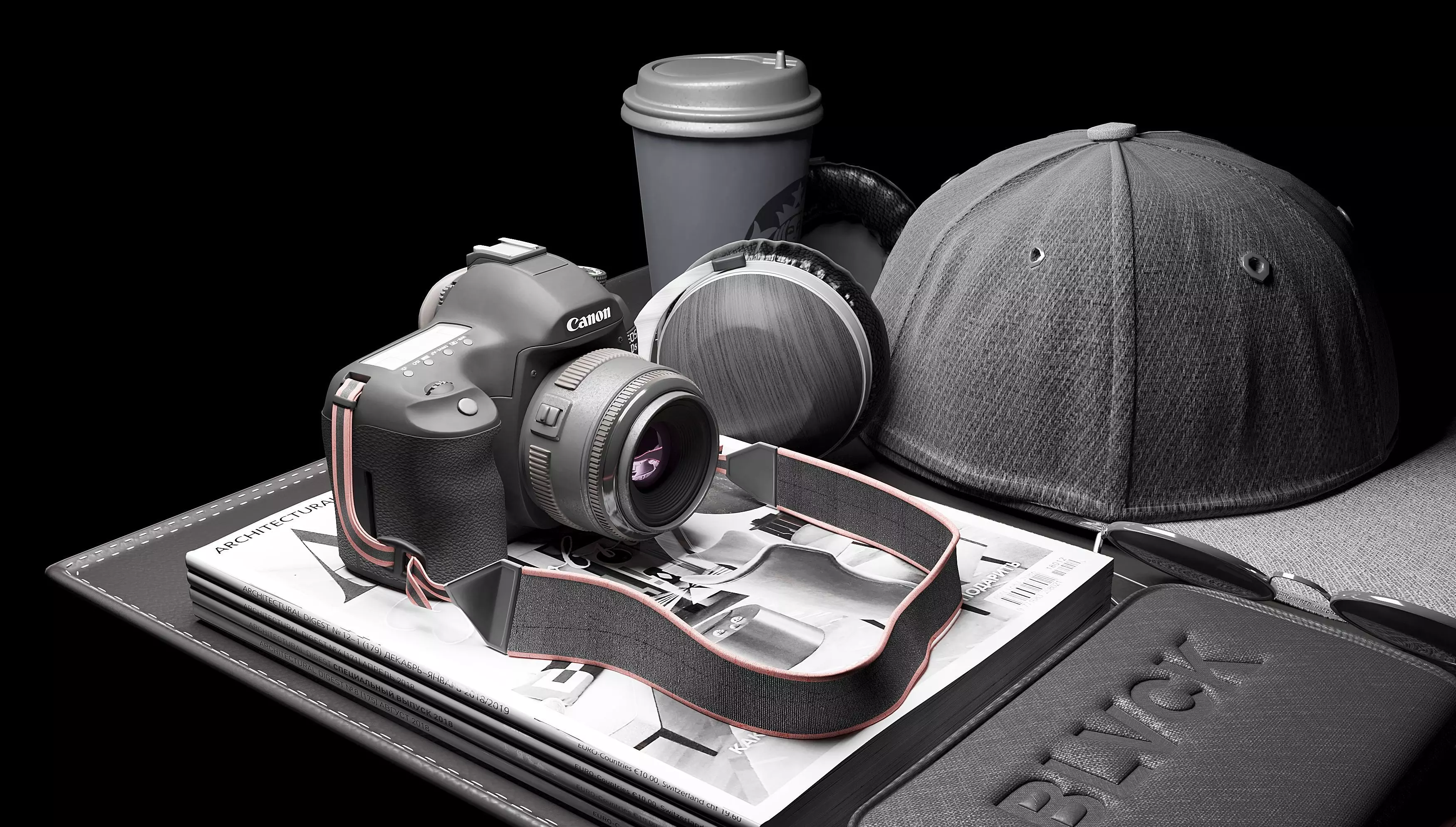  Kit for photographer 3D model_0