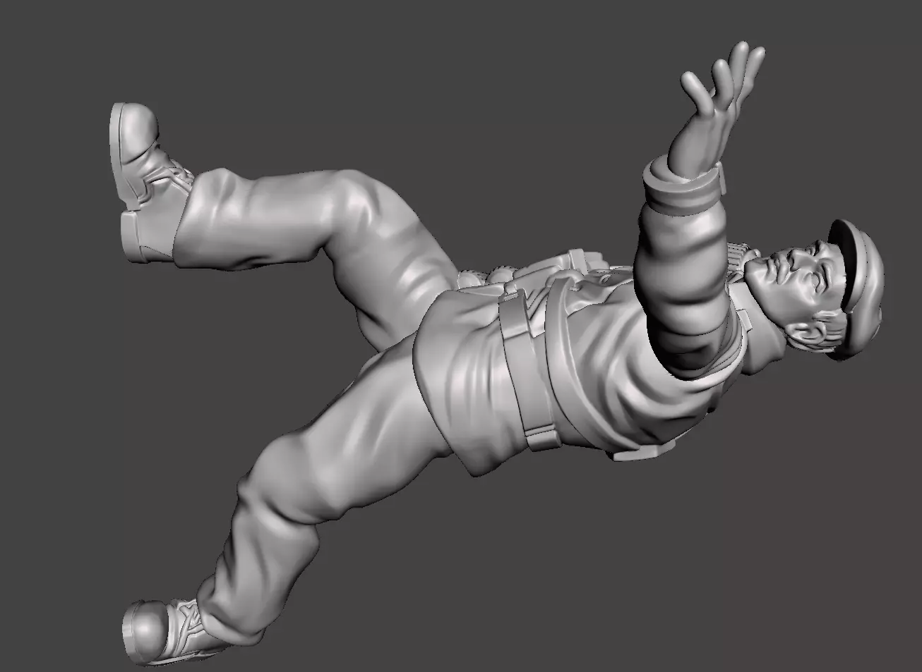 Bomber STL 3d print ready model 3D print model