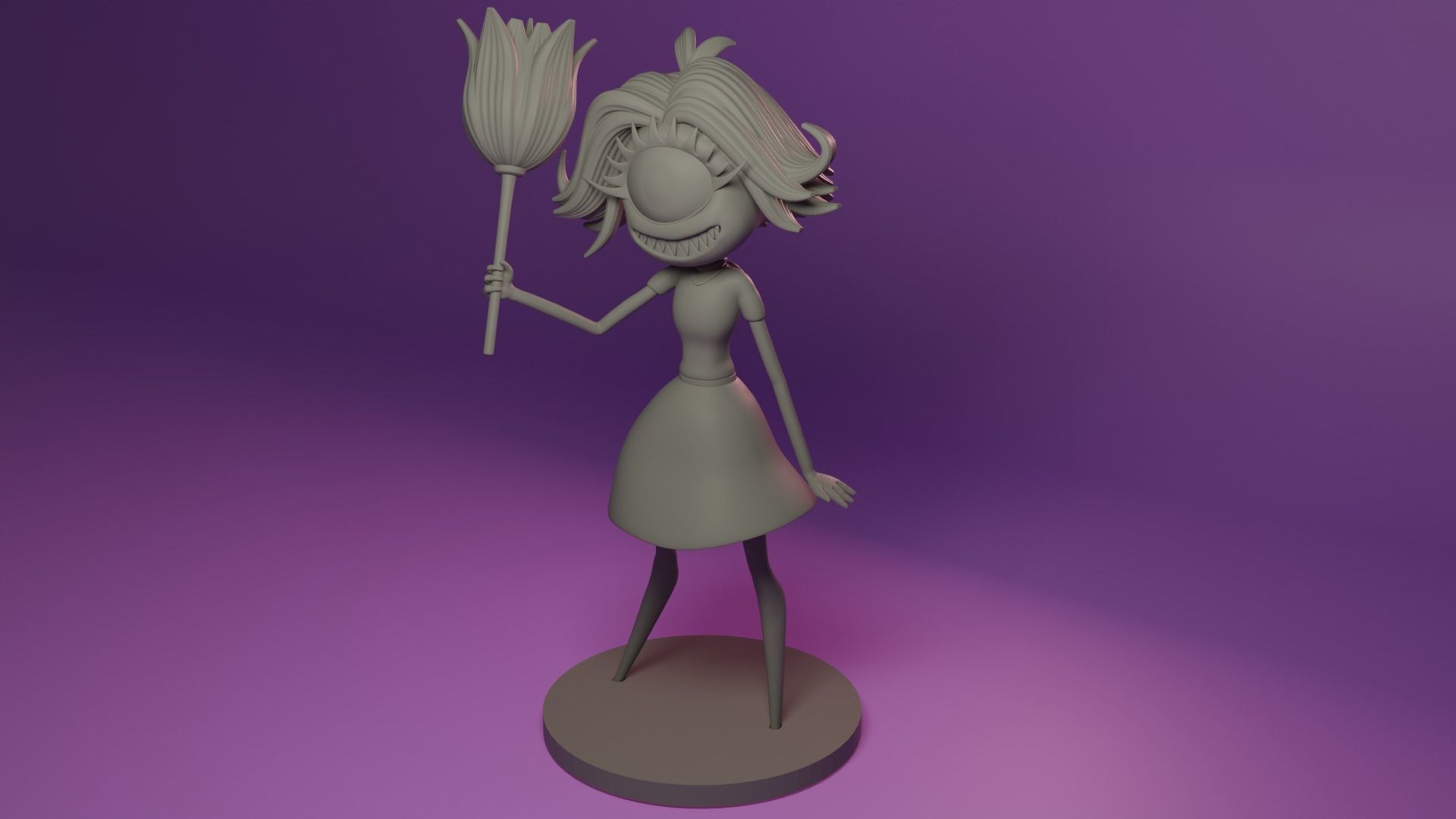 Niffty - Hazbin Hotel 3D print model_3