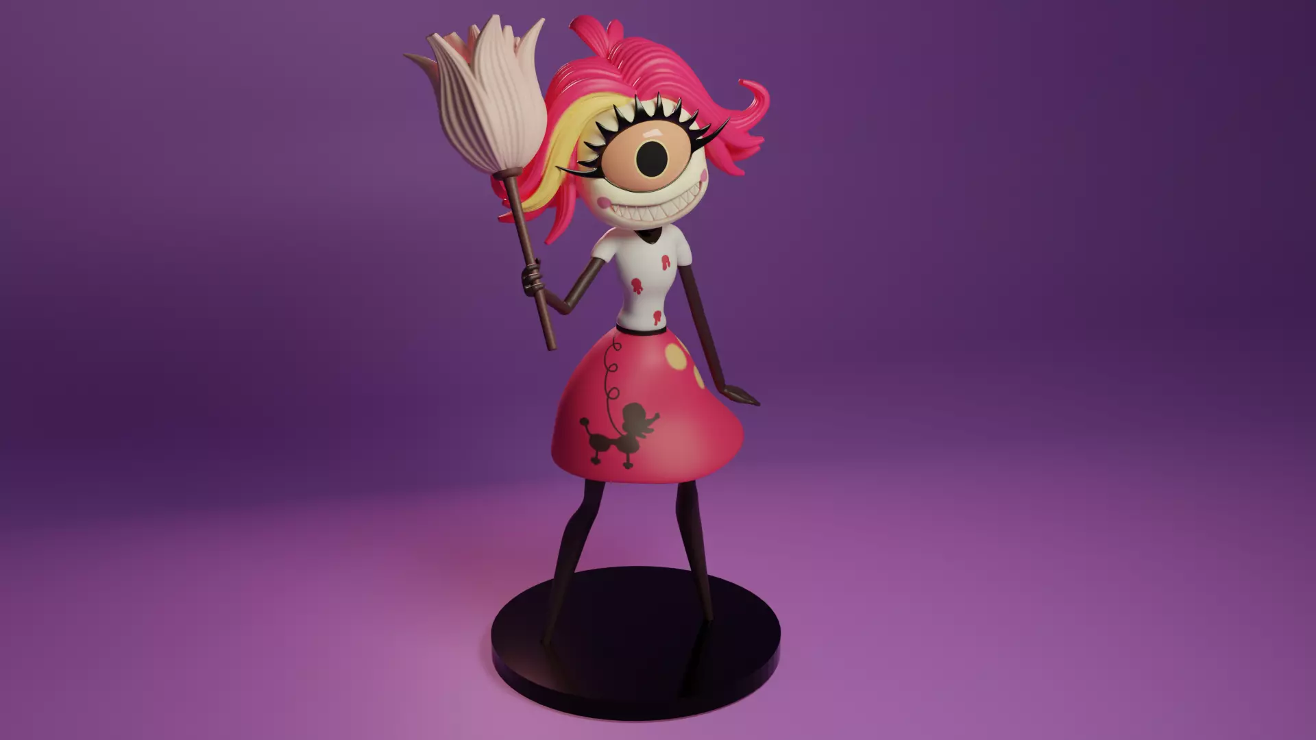 Niffty - Hazbin Hotel 3D print model_0