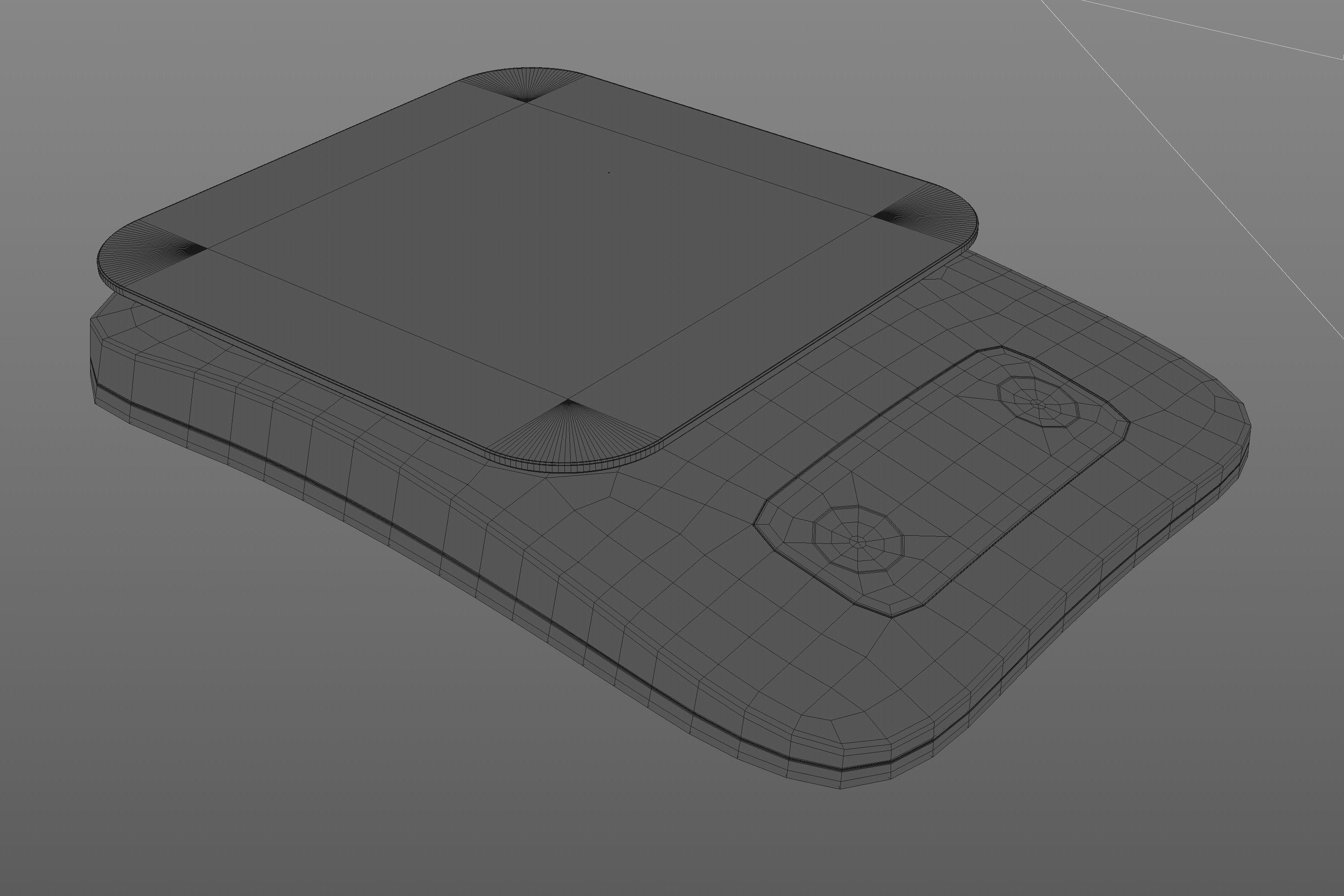 Kitchen Weighing Scale 3D model_6