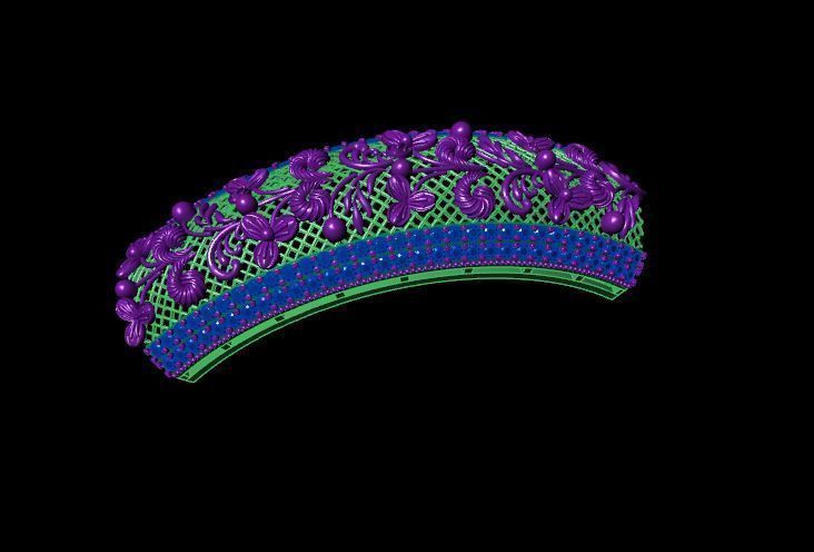Bracelet 3D model 3D printable | CGTrader