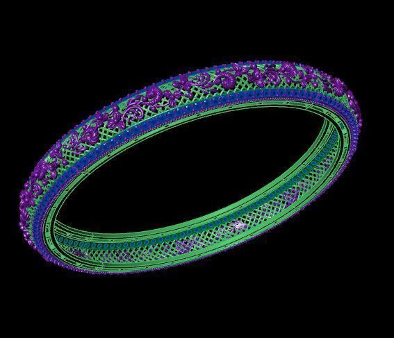 Bracelet 3D model 3D printable | CGTrader